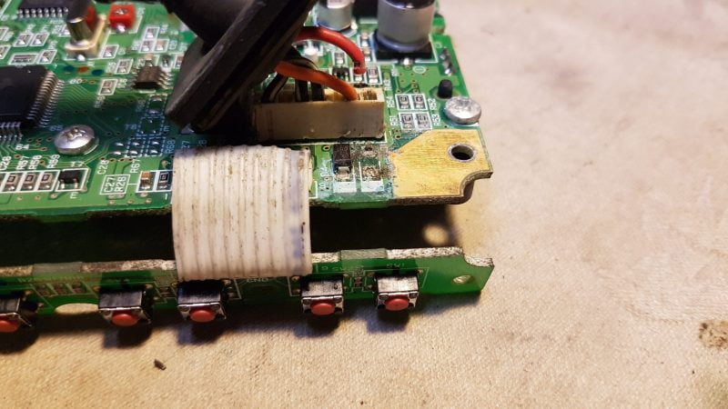 circuit board damage